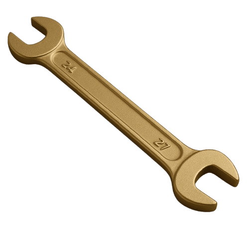 Non-Sparking Double Ended Open Type Spanners